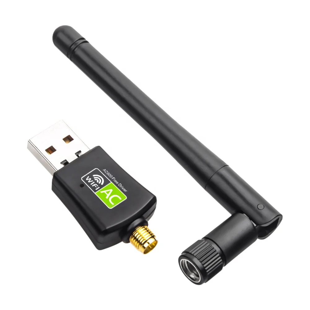 Doonjiey приемник usb-адаптер Wi-Fi антенной Dual Band 802.11ac 2 4 ГГц 5 600 Мбит/с мини беспроводная компьютерная сетевая карта