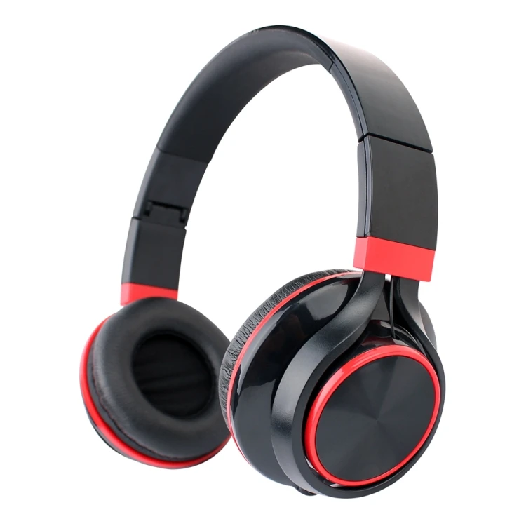 Good performance foldable 40mm speaker hifi sound wired on-ear headphone headset for computer/mobile phone