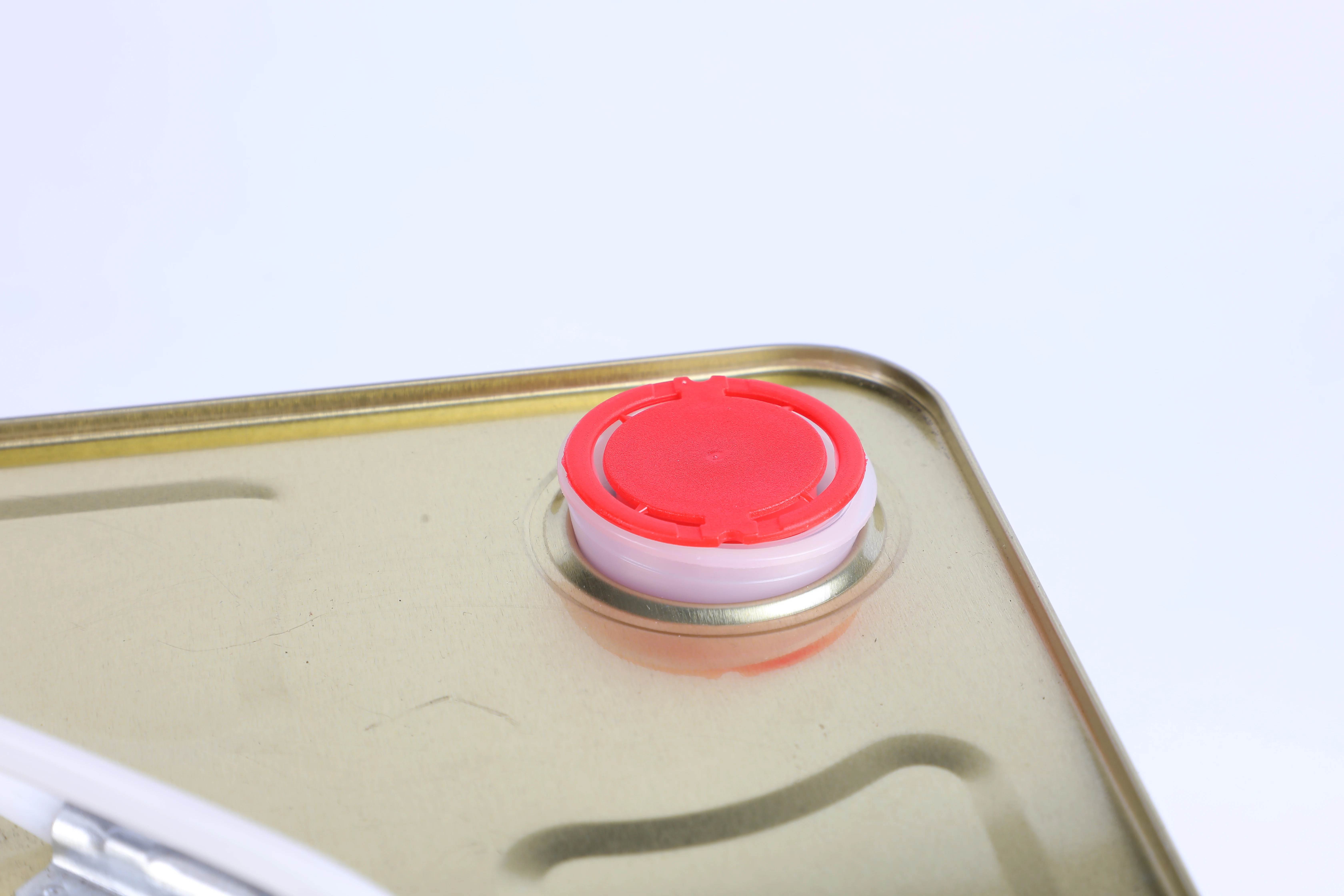 
High Quality Metal Tin Containers Square iron drum with pressure cover 