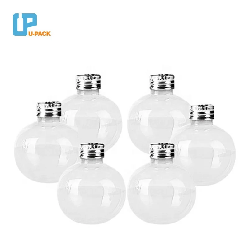 PET Bottle Juice Spherical Plastic Ball Bottle Pet Bottles for Beverage Packaging