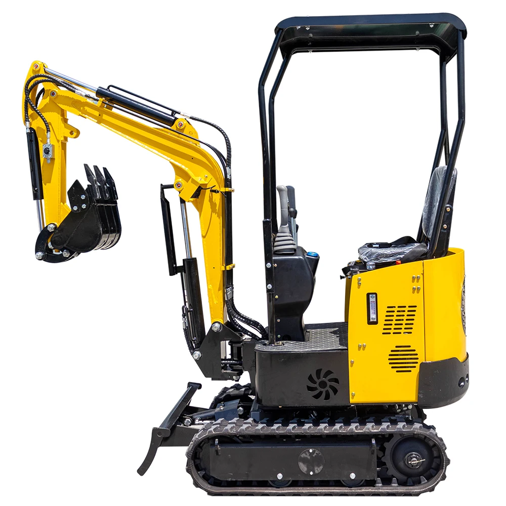 MK108 Mini Excavator China Cheap Excavator Micro Hook Machine Hydraulic Machine with1 Ton Operating Weight for Farming