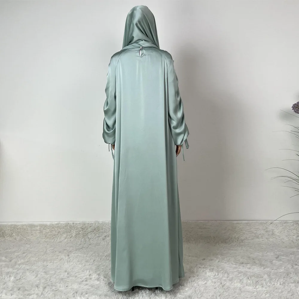 2024 Latest Designs islamic clothing long sleeve maxi dubai abaya women muslim dress