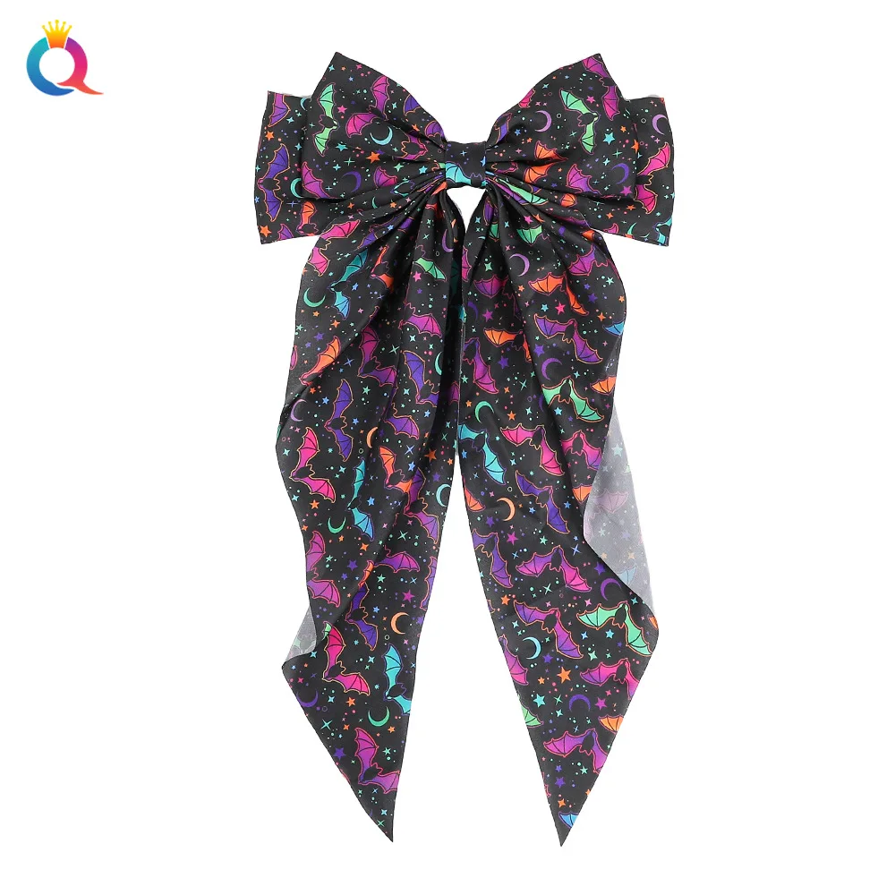 QIYUE Halloween Temperament Back Head Grasping Edge Clip Hair Accessories