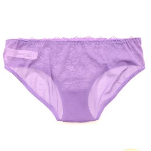 sexy hot purple soild color penti and bra underwear