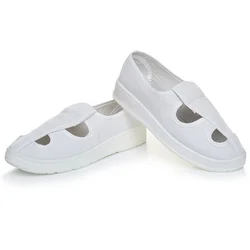 Sanma Unisex antistatic esd shoes for sale Cleanroom Safety Working esd fabric for shoes