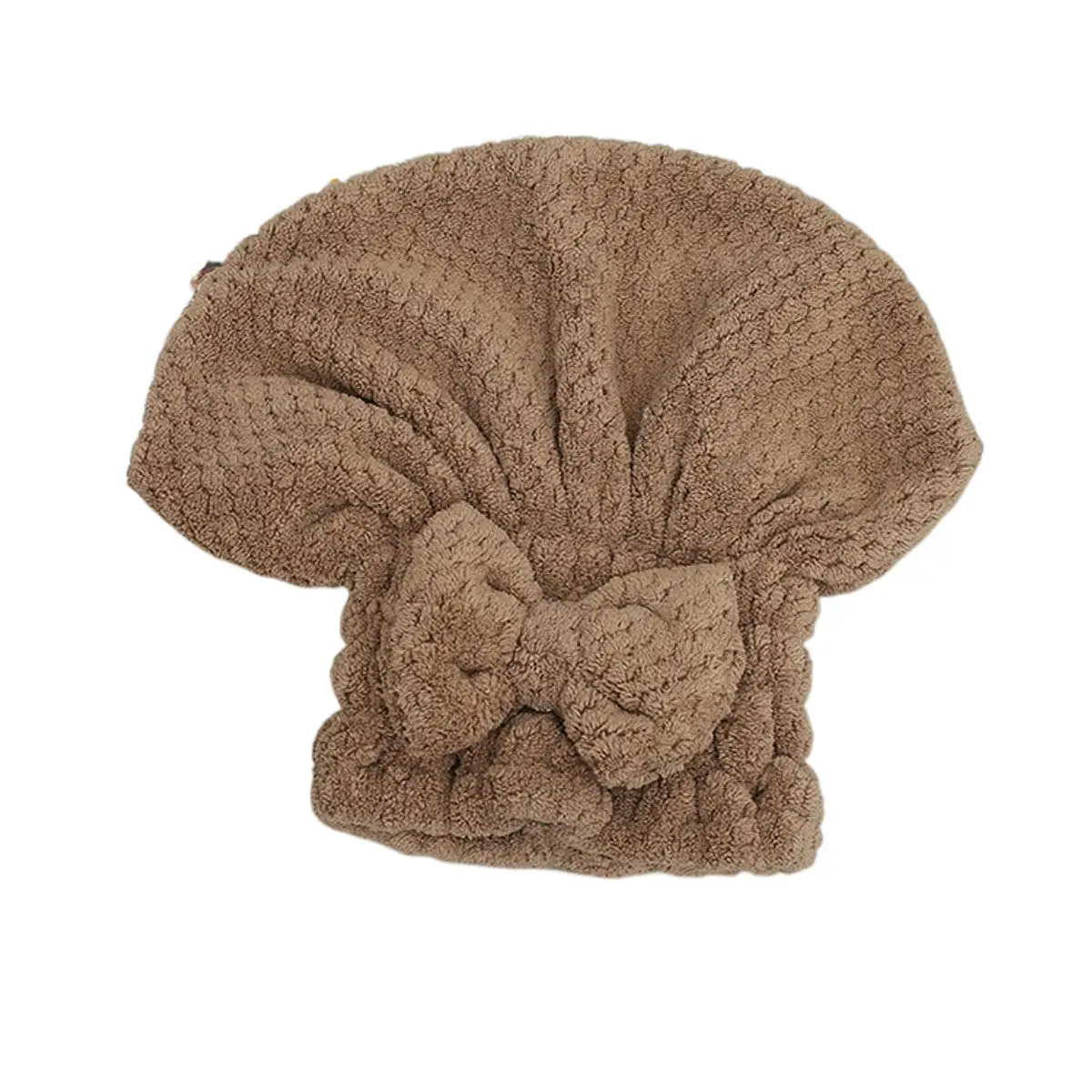 Microfiber Hair Drying Caps,soft & Ultra Absorbent,fast Drying Hair Wrap Towels Thick Fluffy Shower Cap