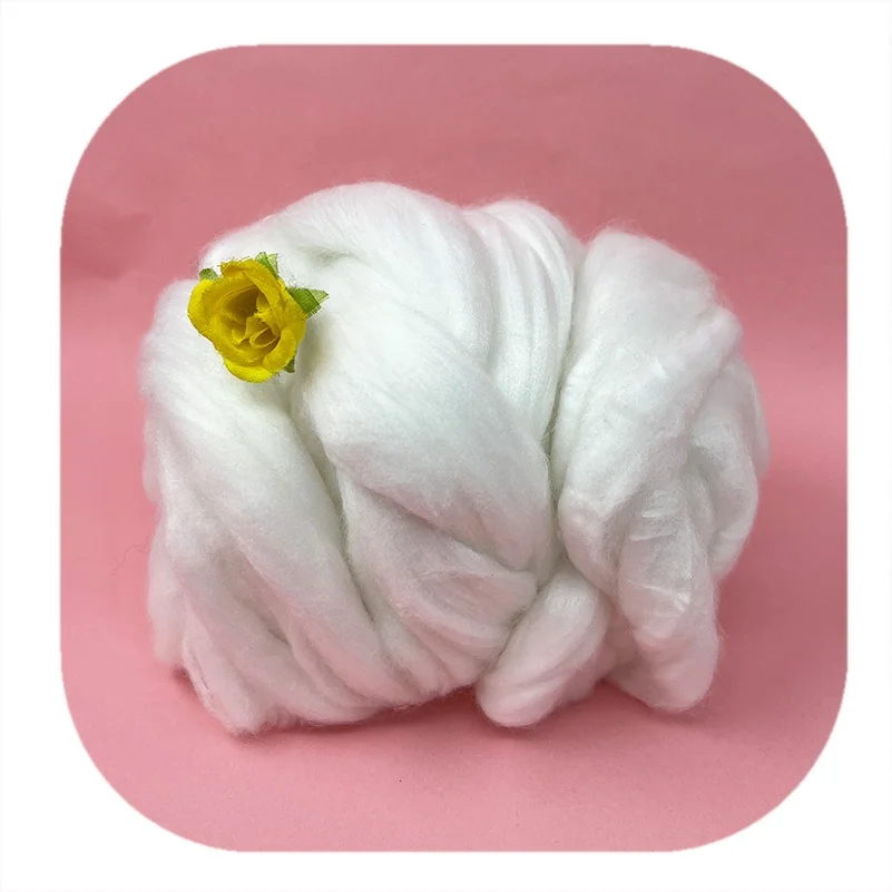 modified polyester Bosilun tops fiber 3D*88mm used for spinning