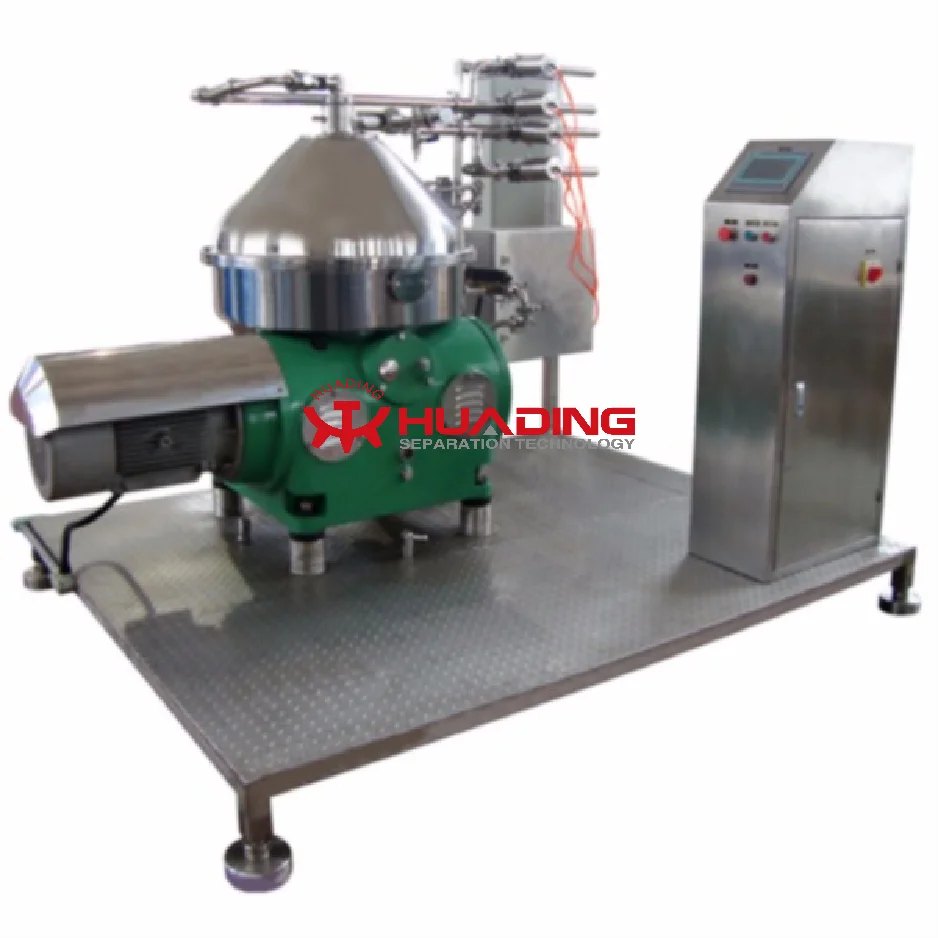 CE certificated high configuration self-cleaning biodiesel disc centrifugal separator