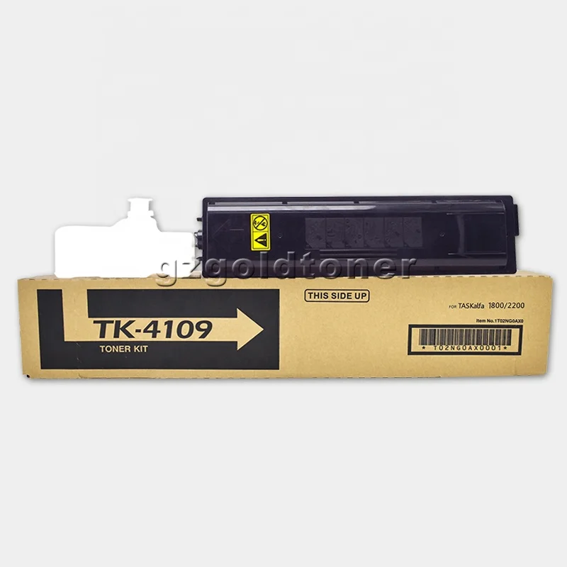 Оптовая продажа с фабрики TK4109 комплект тонера для Kyocera TASKalfa 1800 1801 2200 2201 TK-4109 совместимый черный тонер копировального аппарата картридж