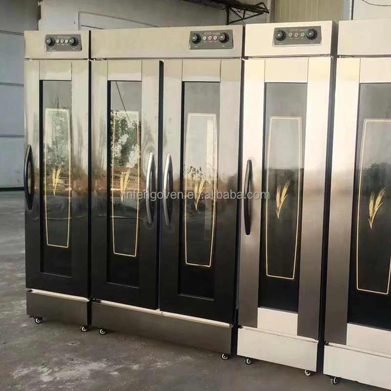 Bakery 16 trays dough proofer machine bread bakery proofer with water tank