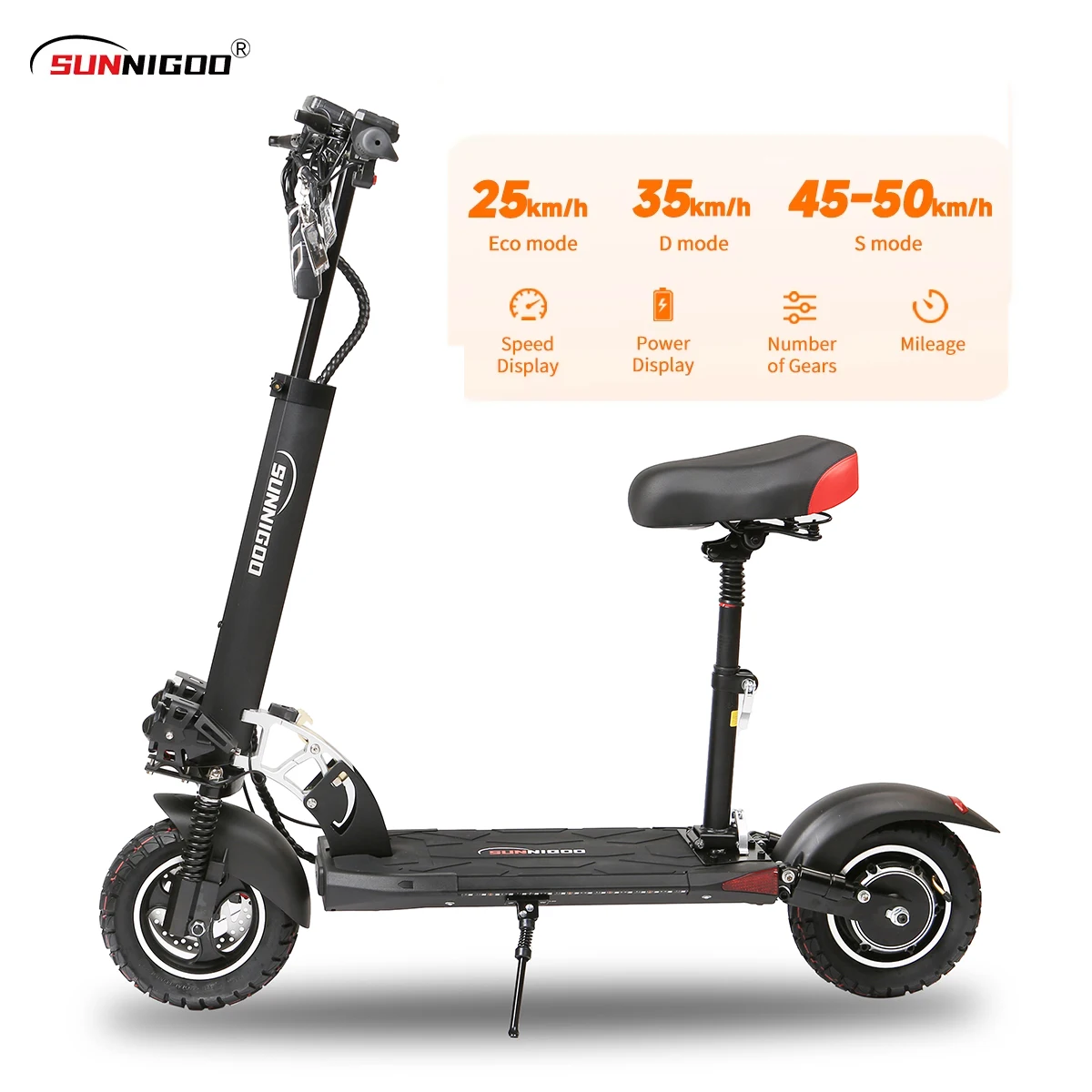 EU Warehouse Drop Shipping E Scooter 50Km/h High-Speed Fast Electric Scooter 800W for Adults Smart Urban Electric Scooters
