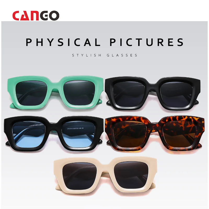 large frame thick leg net red sunglasses ins wind square box sunshade sunglasses female trend driving sunglasses