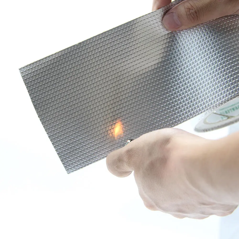 Super strong butyl tape waterproof aluminium foil butyl rubber waterproof tape butyl rubber tape manufacturing line