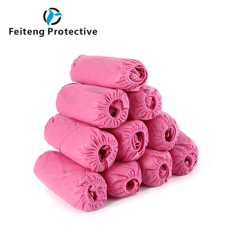 Disposable Non Woven Anti-water Shoe Cover Medical Non Slip Shoe Covers