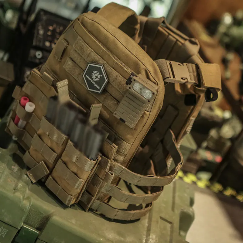 Emersongear 500D Cordura Nylon Multicam Plate Carrier Tactical Gear Tactical Combat Vest With CP Style Lightweight AVS Vest