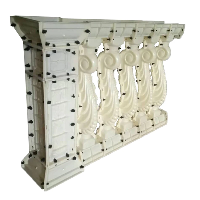 ABS plastic concrete balustrade baluster molds for house balcony