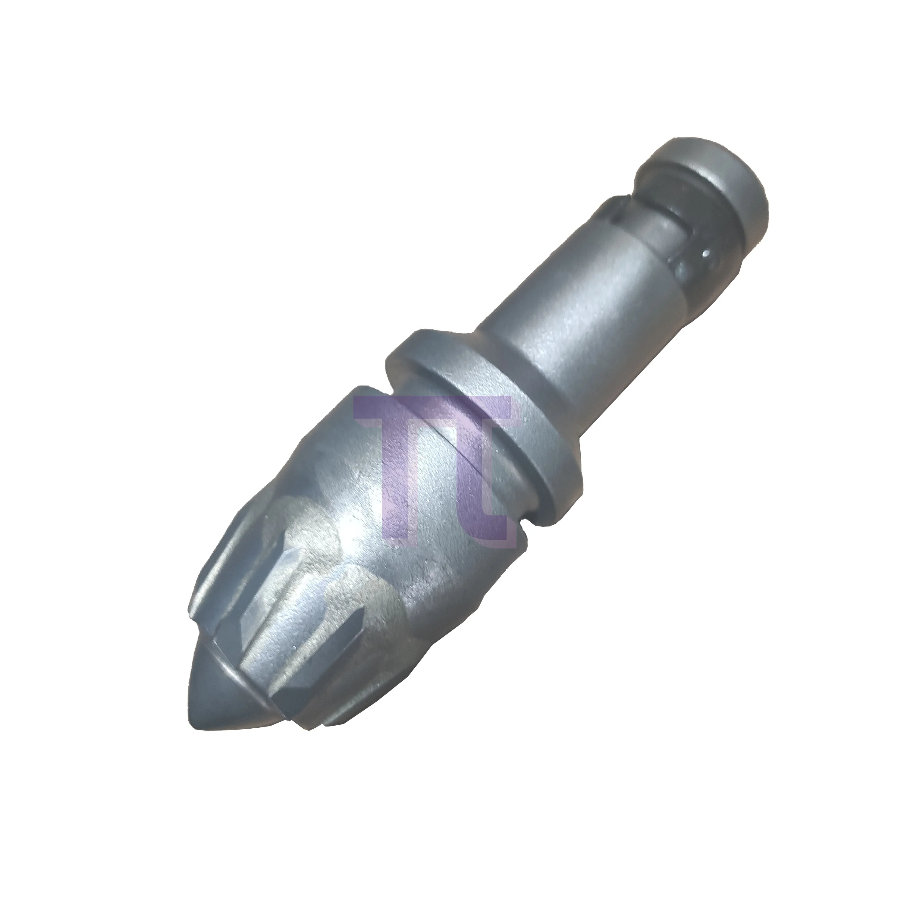 BTK70 auger teeth with tungsten carbide plates auger bucket teeth pilling foundation teeth with side blades rock drill picks