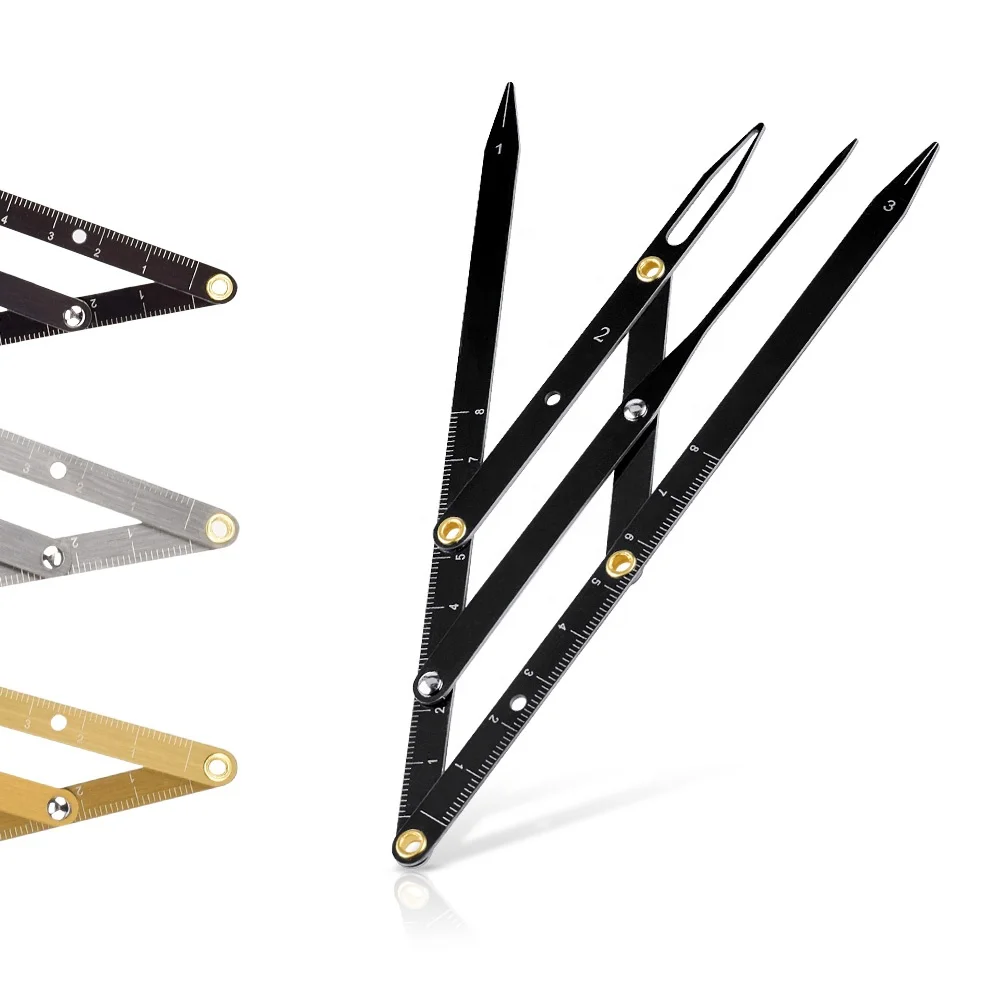 Permanent Makeup Ruler Measure Microblading ruler eyebrow shaping Makeup Tattoo Shaping Stencil Measuring Grooming Tool