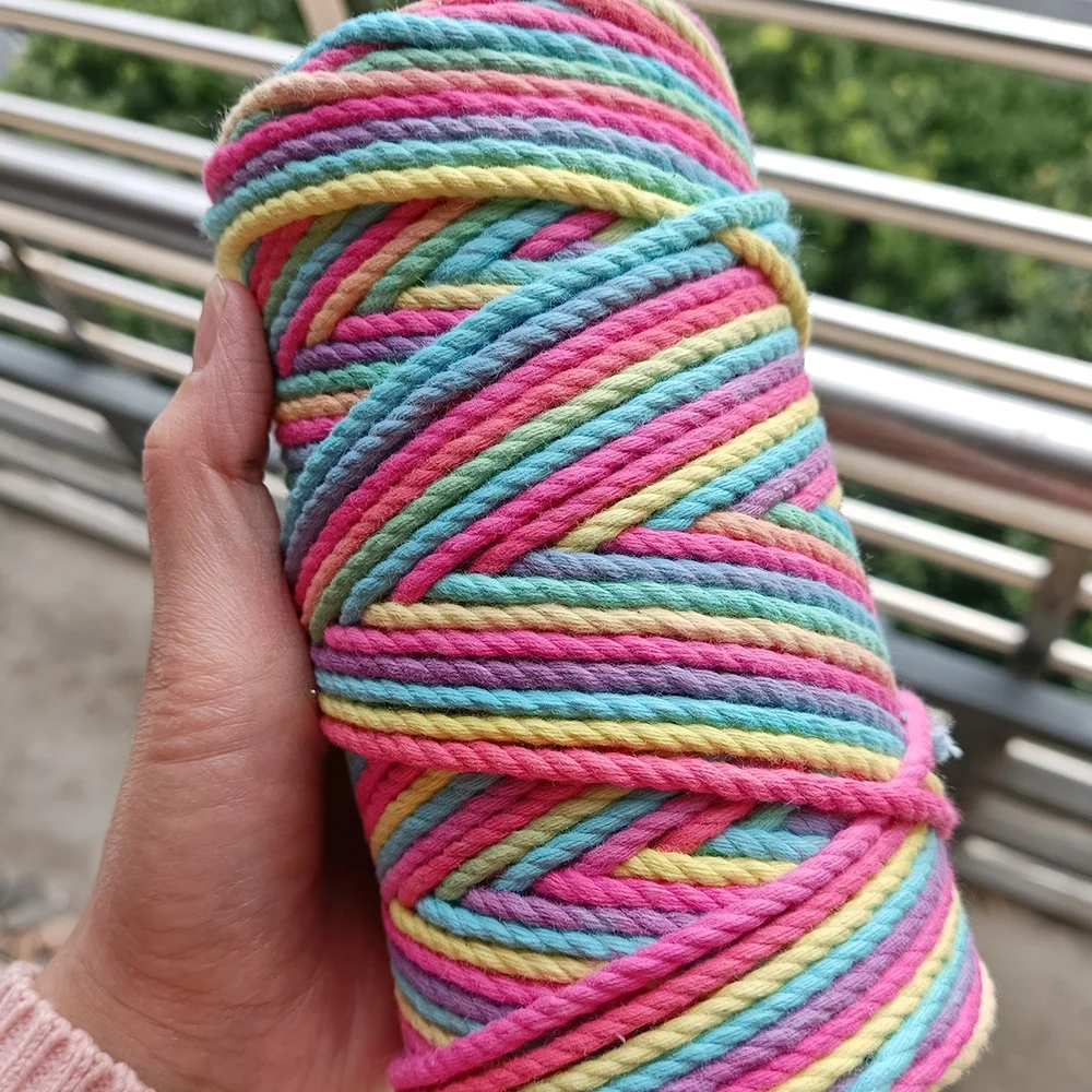 3 мм хлопковая веревка для макраме