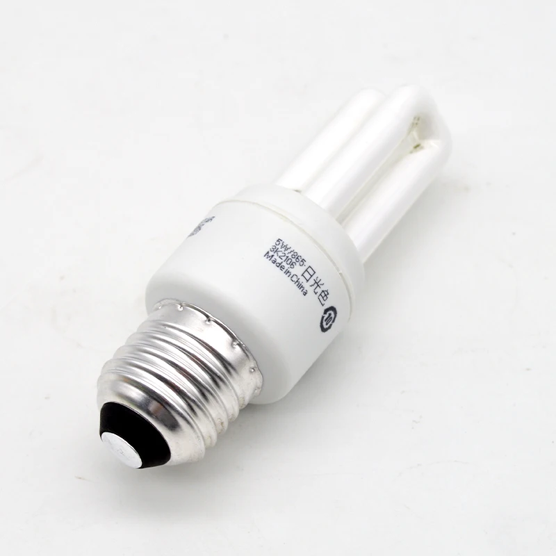 OSRAMEnergy-saving lamp 220V E27 E14 5W 2U lamp 6500K Cool White 230Lumen Lifespan 10000 Hours Energy-saving lamp