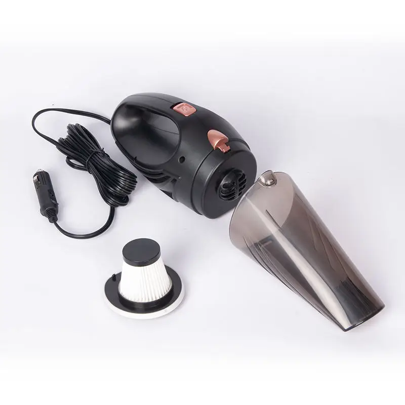 Full Set Black 4.5M 0.5 square meters 90W 7A DC12V 3200pa Wired Household Cleaning Tool Car Cleaner Vacuum