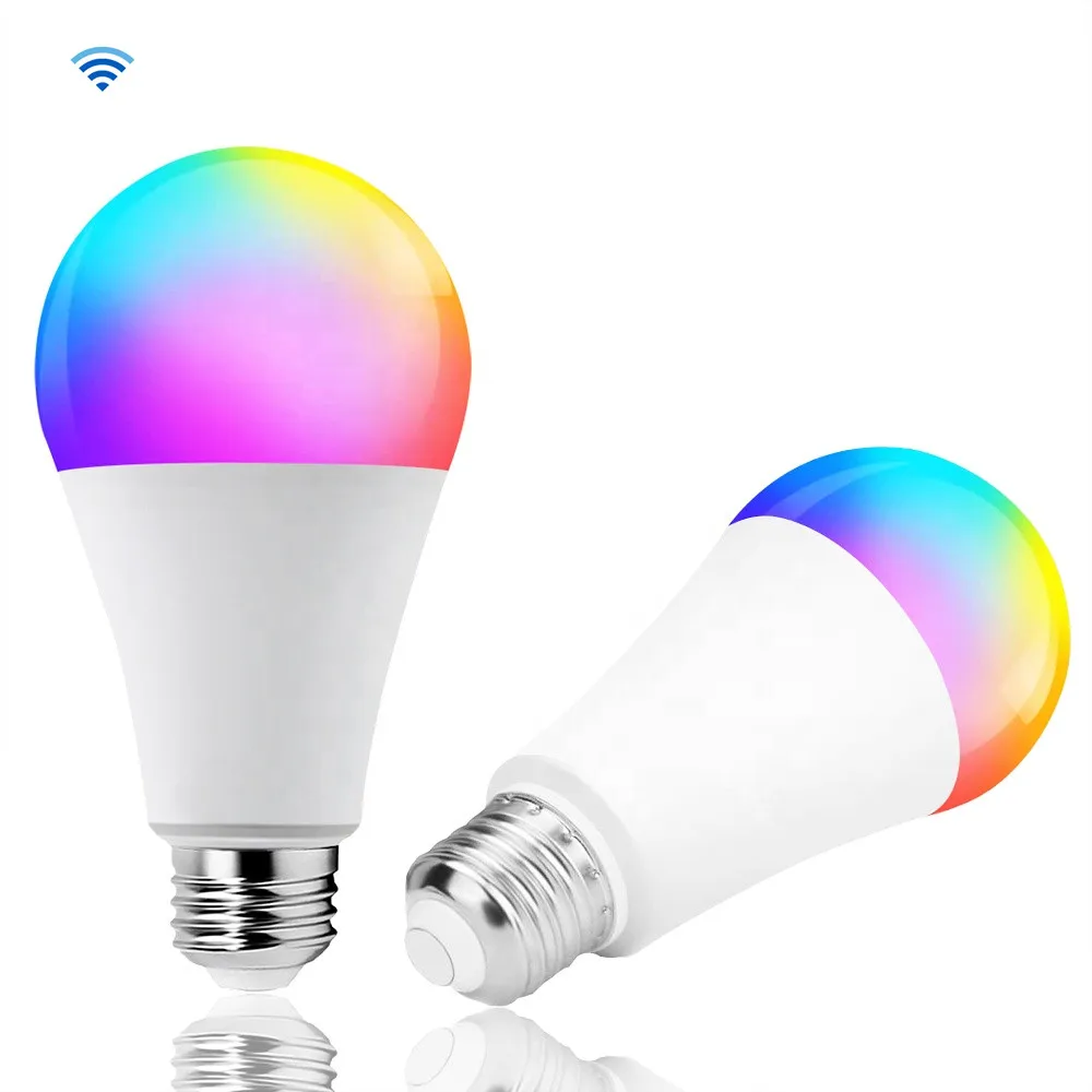 
Saving Indoor 9W Lamp Light Bulb Smart WiFi LED Bulb Compatible With Alexa and Google Assistant OEM Available Smart home device 