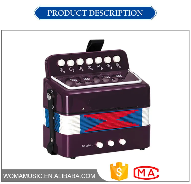 2023 New Hot Sales Excelsior affordable Button diatonic accordion