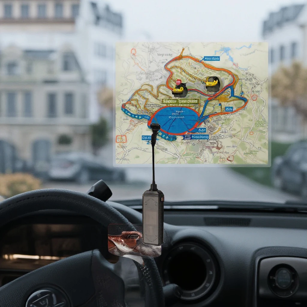 Автомобильный трекер с Gps-трекером 905