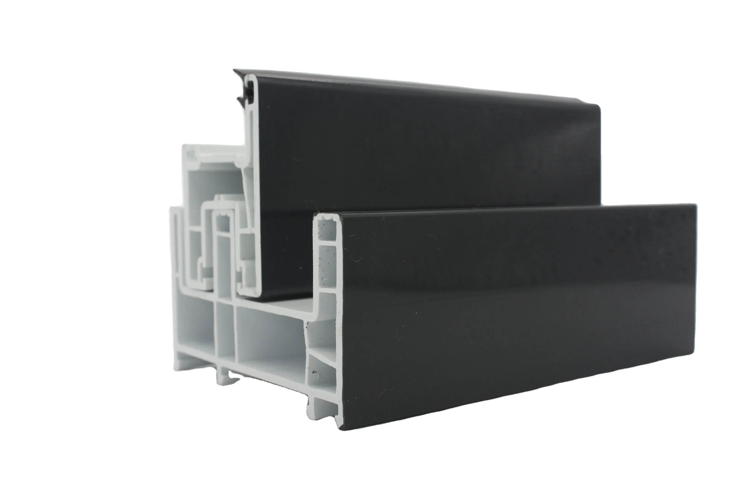 88 Series White UPVC Profile Casement Window and Door U-shaped Upvc Plastic