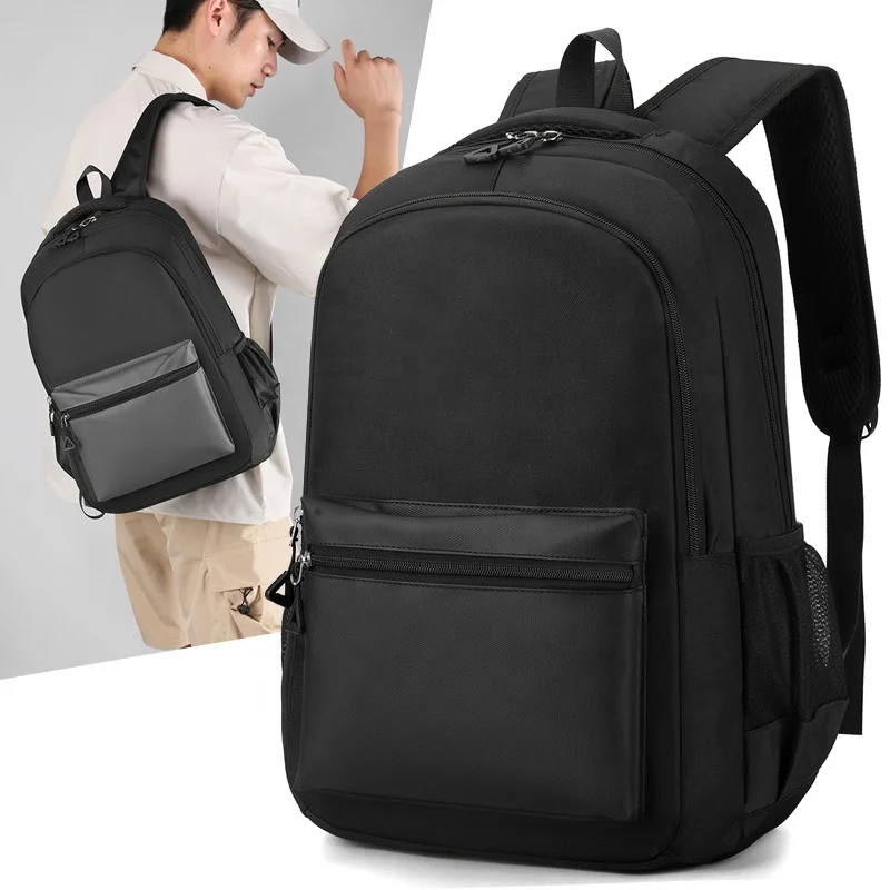 Wholesale High Quality Custom Logo Waterproof Nylon Outdoor Travel Unisex Laptop Backpacks Teenager School Bags Daily Life