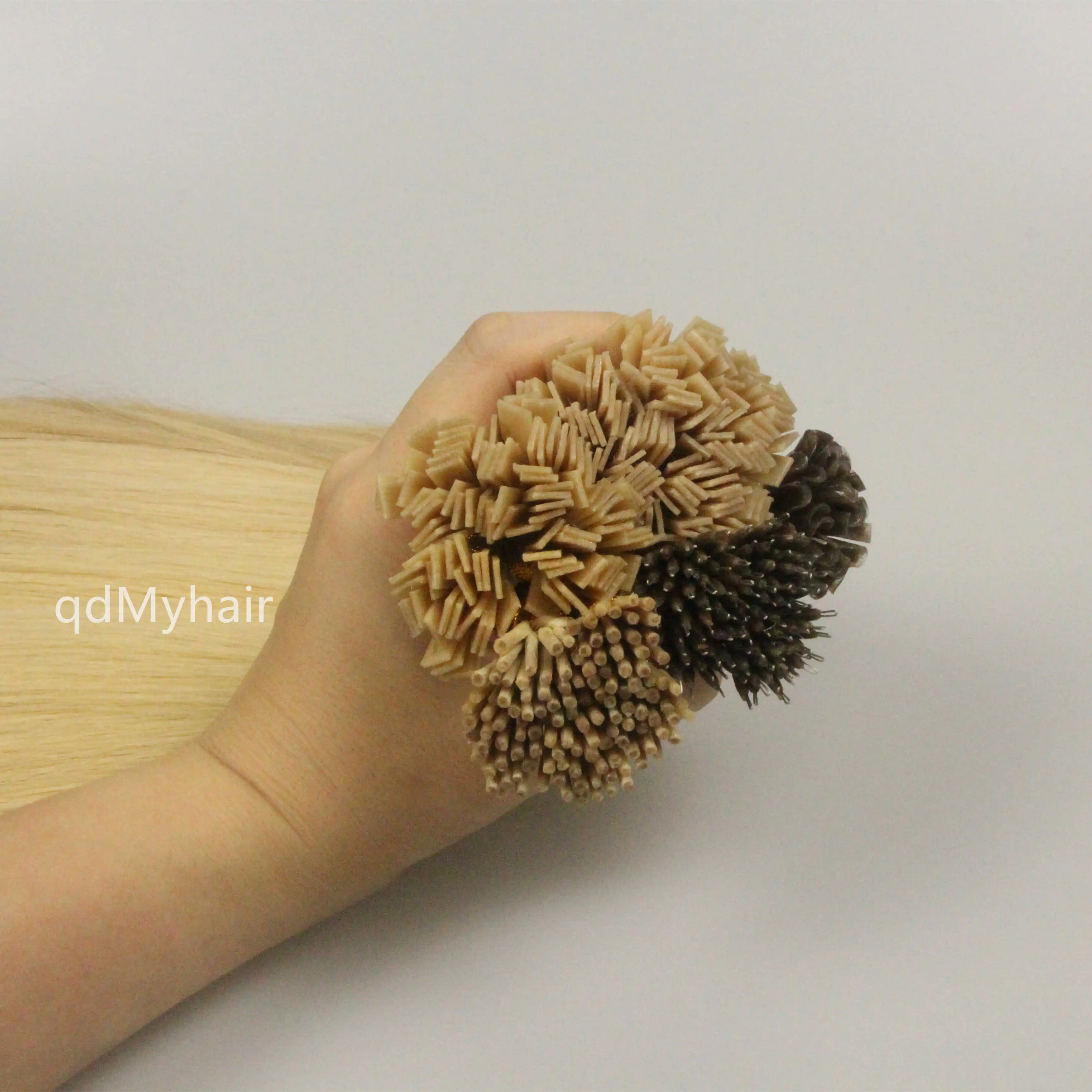 I Tip Hair Extensions 1g/s 100Strands extensiones cabello real Human Hair Keratin Capsules Pre bonded Hair Extensions