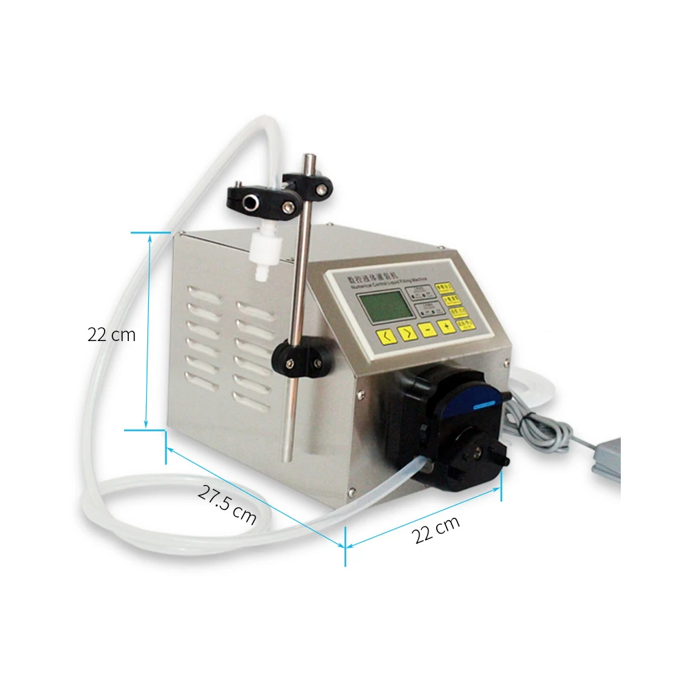 High Accurate Medical Tabletop Pharmaceutical Peristaltic Pump Automatic Liquid Filling Machine