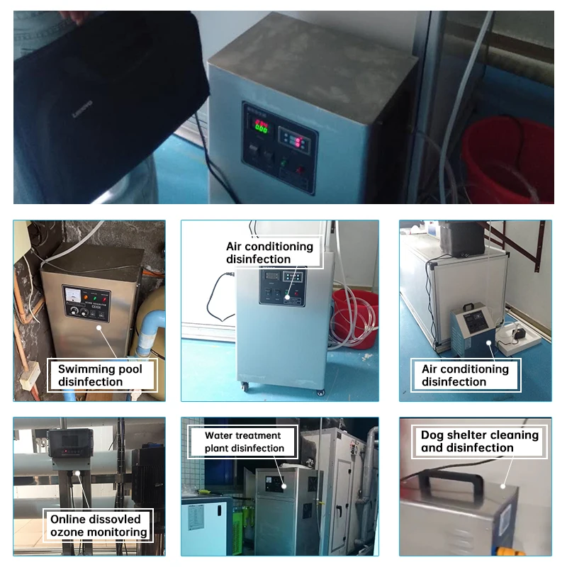 Factory Supply 10g 15g 20g ozono Generator Adjustable Ozone Machinery Industrial Ozone Generator