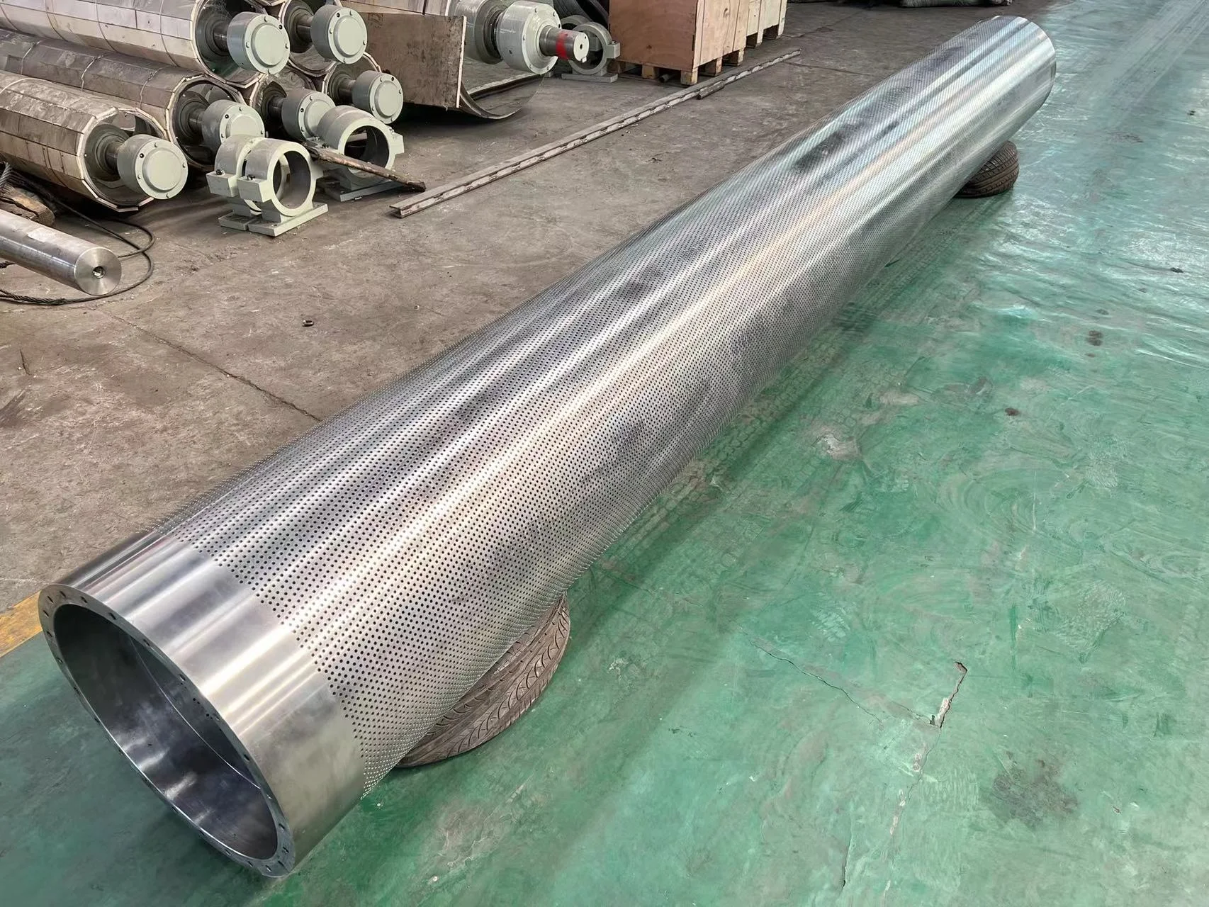 Toilet Paper Production Line Machinery Vacuum Suction Roll Suction Roller for Paper Making Machine