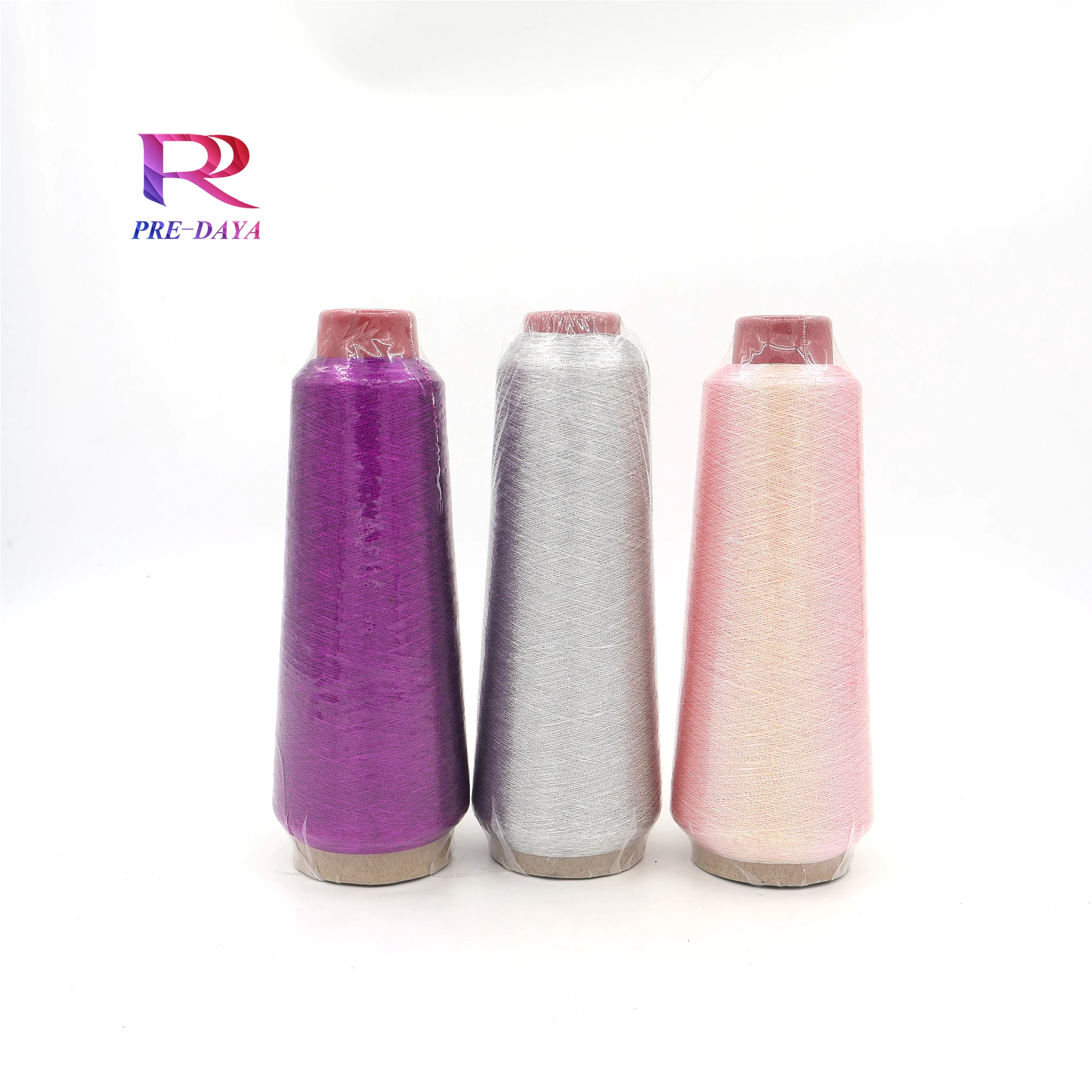 Best Price Metallic Embroidery Thread 100% Polyester Metallic Yarn Sewing Thread for Garment Accessories