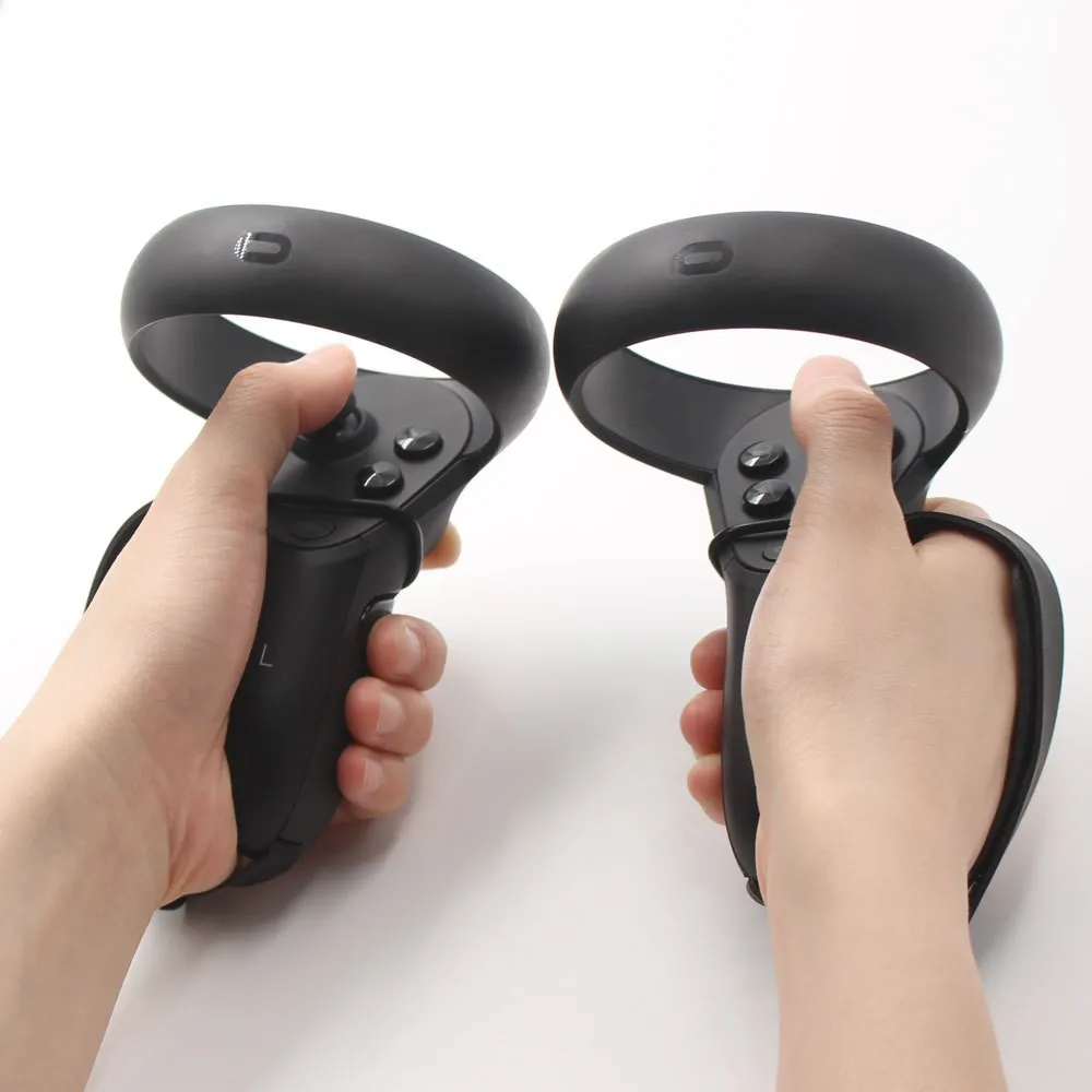 New Style VR Headset Accessories Touch Controller Grip Cover Protector For vr strap oculus quest 2 silicone protective cover