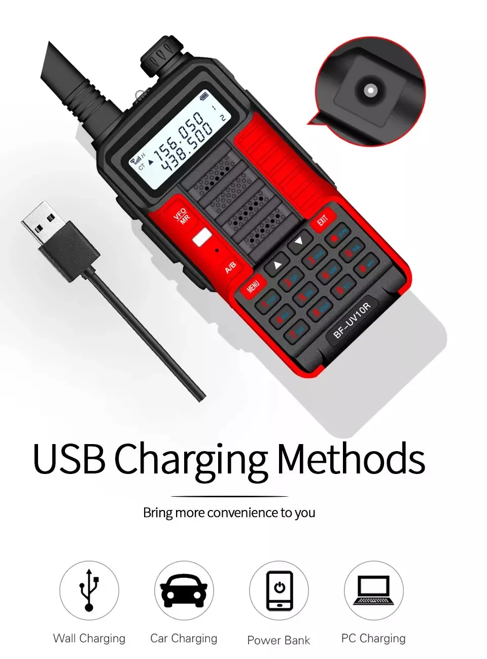 10 Вт UV10R BaoFeng иди и болтай Walkie Talkie радио передатчик с большим радиусом UV-10R Dual Band двухстороннее 128CH UHF VHF