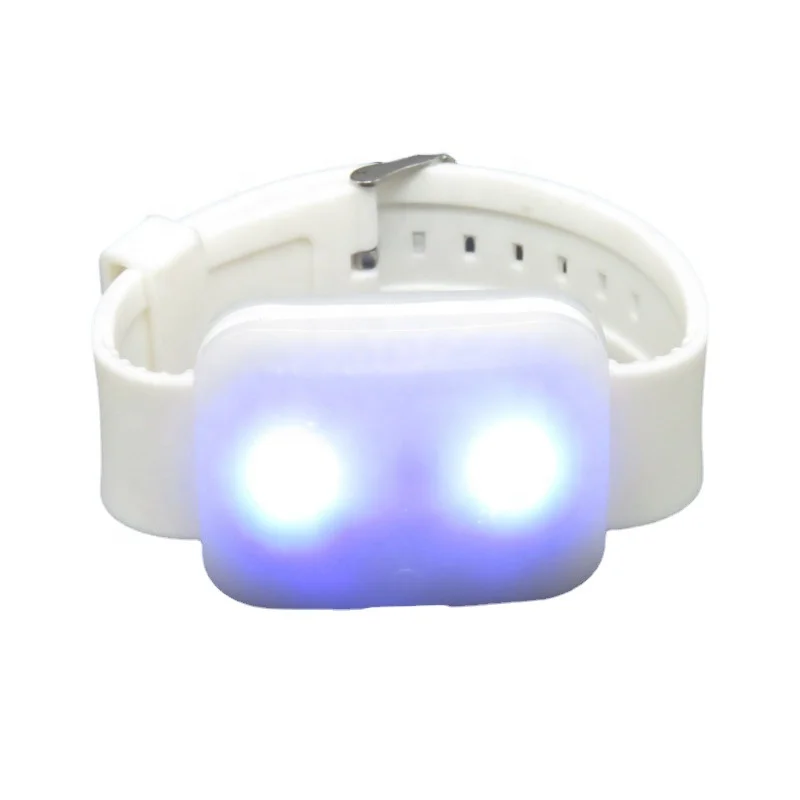 Night Party Supplies LED Glow Wristbands Blink Luminous Lighting Flashing Customized LED Glow Bracelets