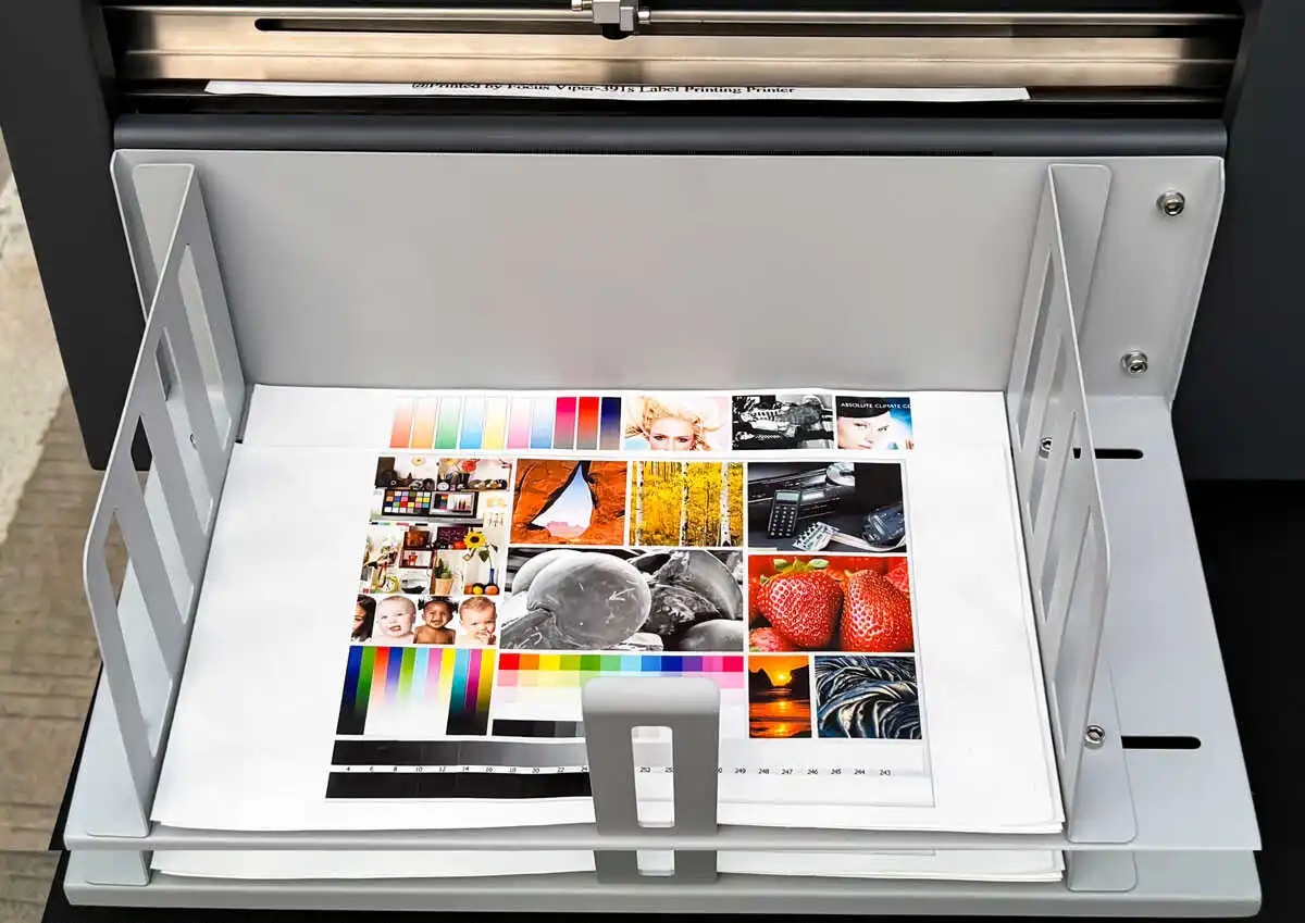 High-Speed A3 Inkjet Cosmetic Label Printer Roll-to-Roll Die Cut Sticker Machine Gear Motor Colour Label Printing Industries