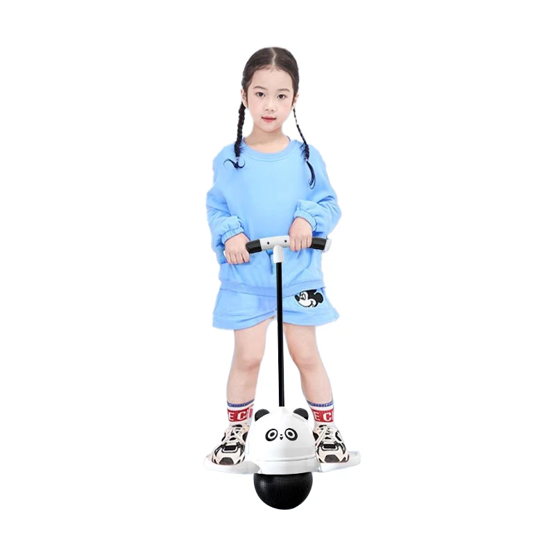 Custom balance jumping light up ball toy flash bouncing pedals durable high bounce rubber ball