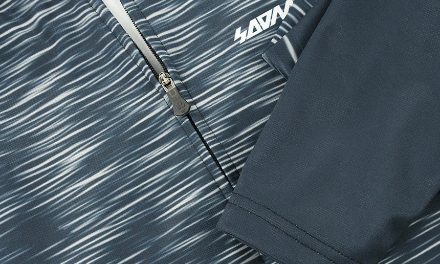 men sublimated lightweight softshell cycling jacket