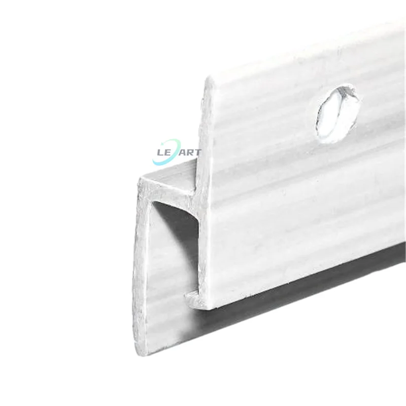 Каркас экструзионный промышленный Натяжной потолочный монтажный комплект перфорированный алюминиевый сплав киль F-профиль