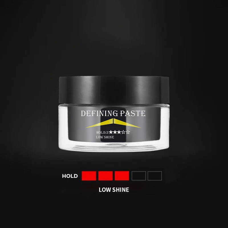 OEM barber brands 80g hair wax firme hold men styling products waterproof wax hair pomade