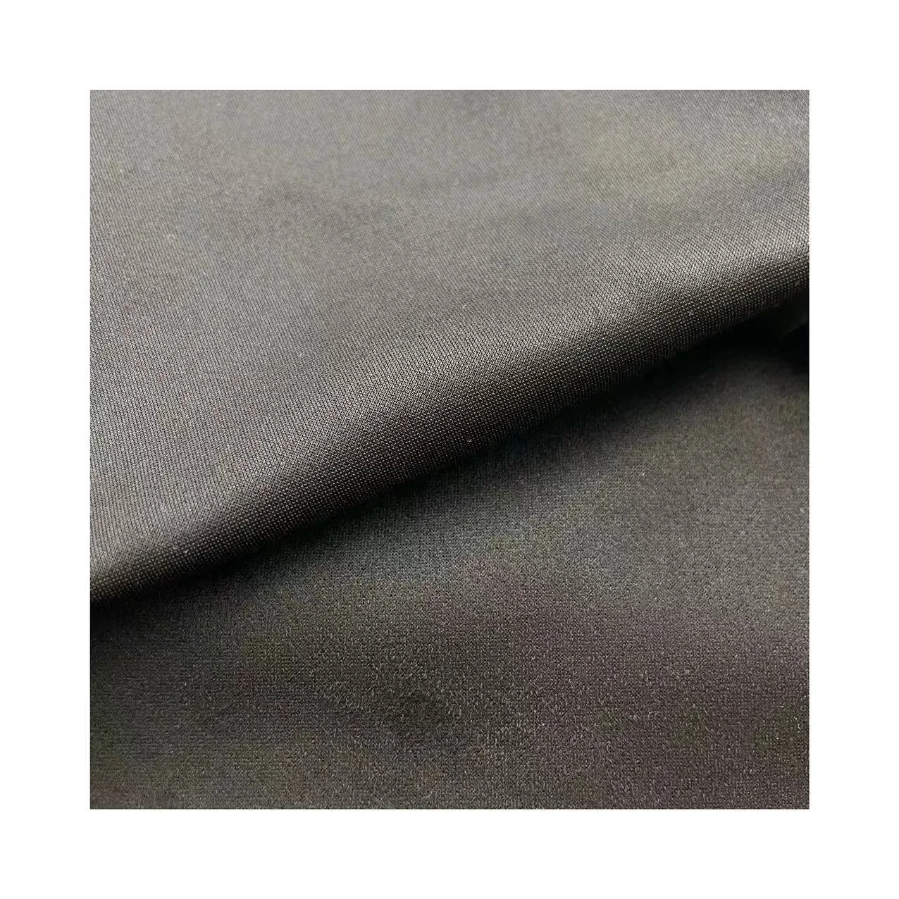Hot Sale Plain Dyed Super Soft Stretch 285Gsm 100% Polyester Suede Fabric For Clothing