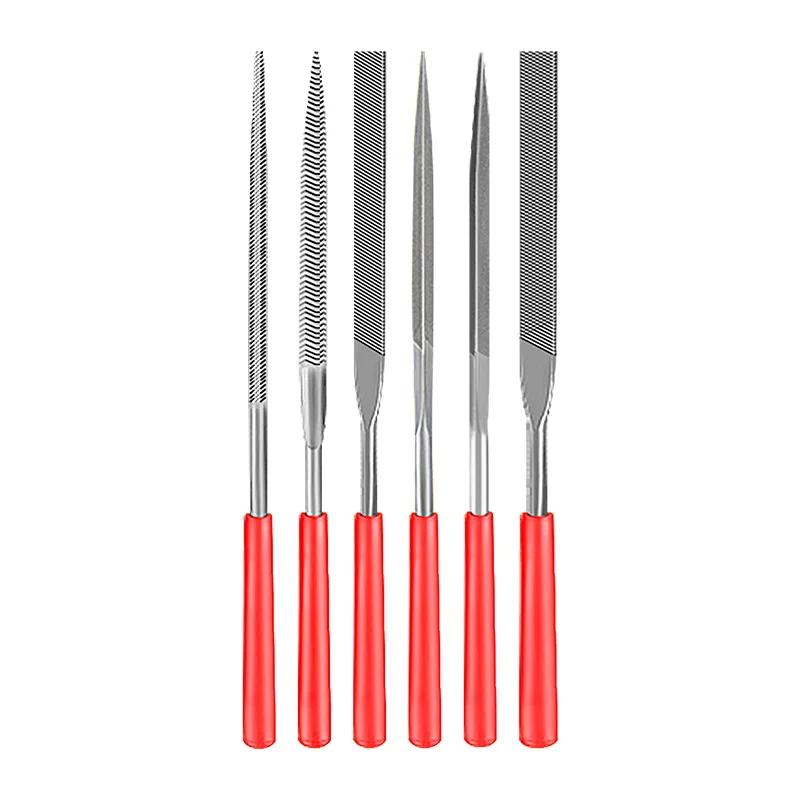 CNC 3*140mm/4*160mm/5*180mm industrial coarse tooth file model tool Diamond Metal Files Set high quality OEM