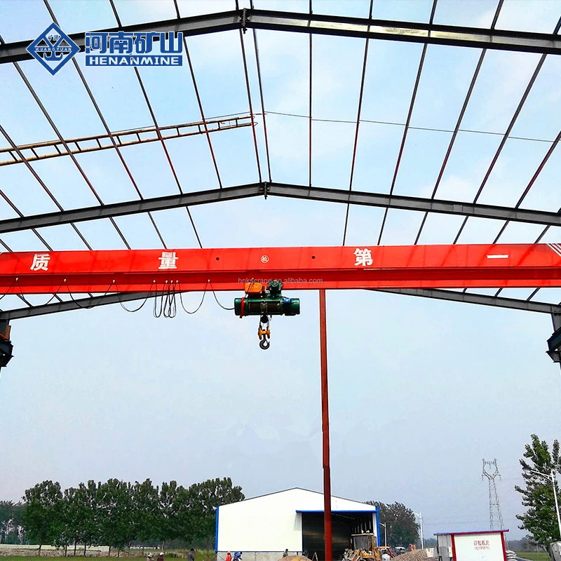 Hot Product LDA Type Customizable Single Girder 1t 2t 3t 10ton Overhead Crane For Use