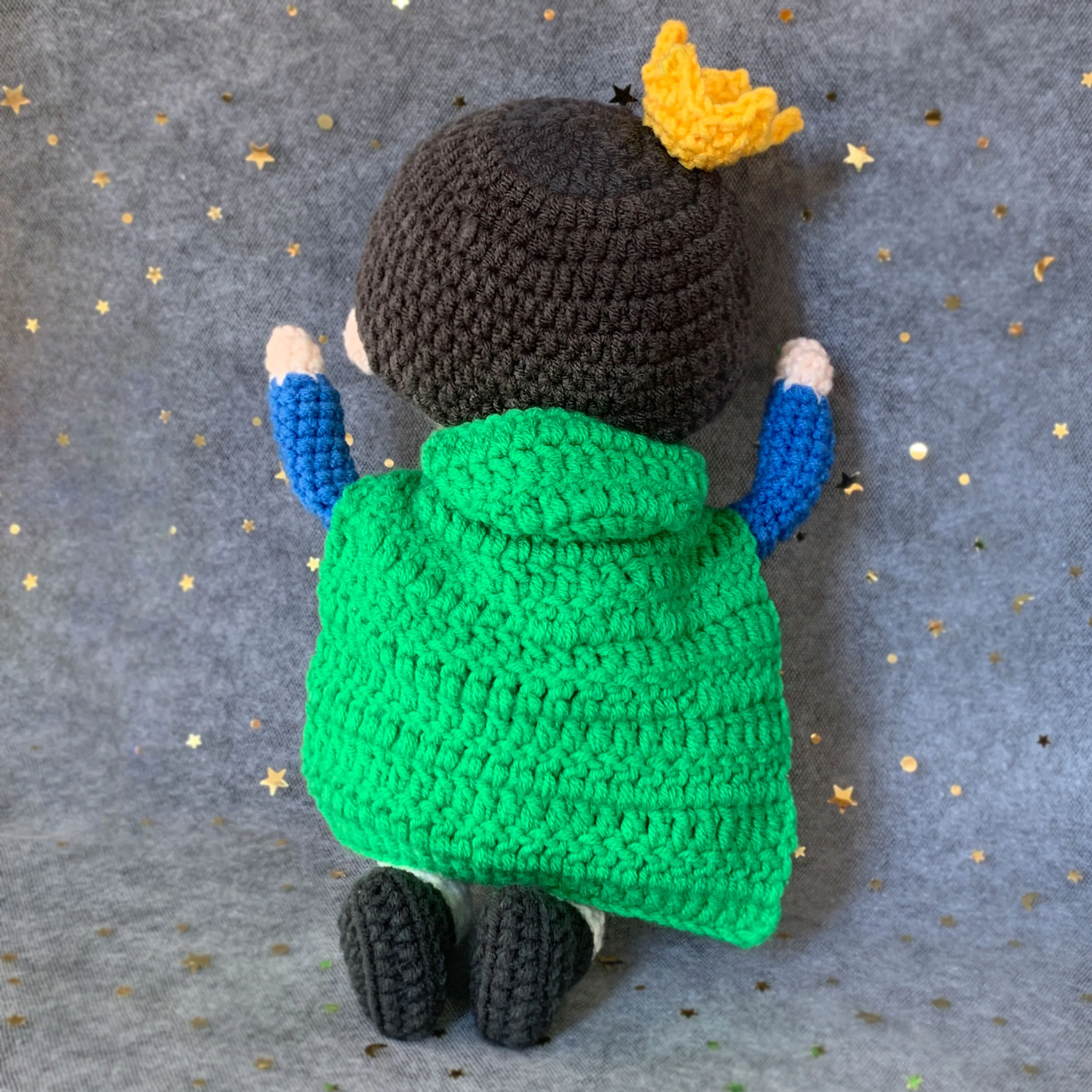 Custom Handmade Crochet Stuffed Animal Toy 100% Hand Knitted Doll