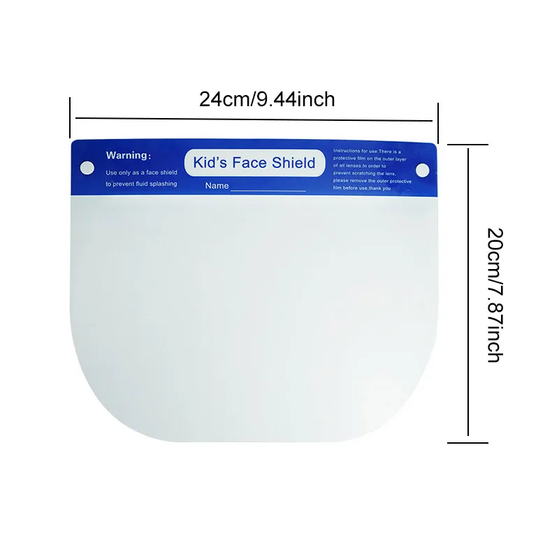 
Anti-splash dust-proof outdoor protective Clear Faceshield 