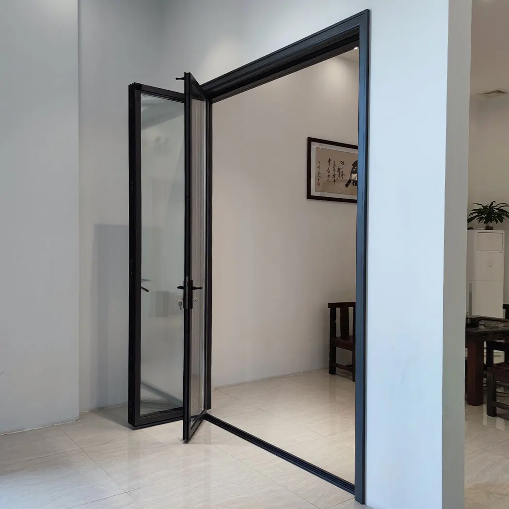 Customized Size interior accordion doors aluminum folding doors and windows