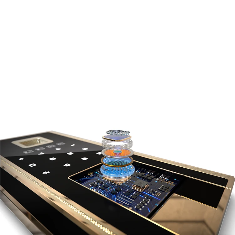 Electronic Digital 26kg Steel Office Bank Home Safety Money Safe Box Digital Safe Deposit Box for Sale